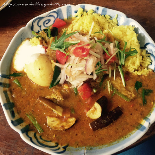 ガネーシュmの野菜カレー