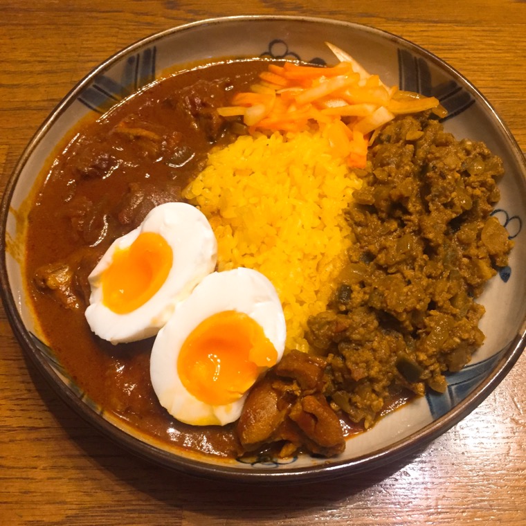 自宅でスパイスカレー